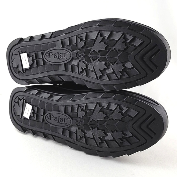 PAJAR Youth Tacey Black Winter Waterproof Zip Up Boot Thermal -30°C Size US 1.5 - Picture 9 of 16